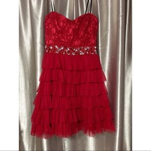 Red Short Formal Dress